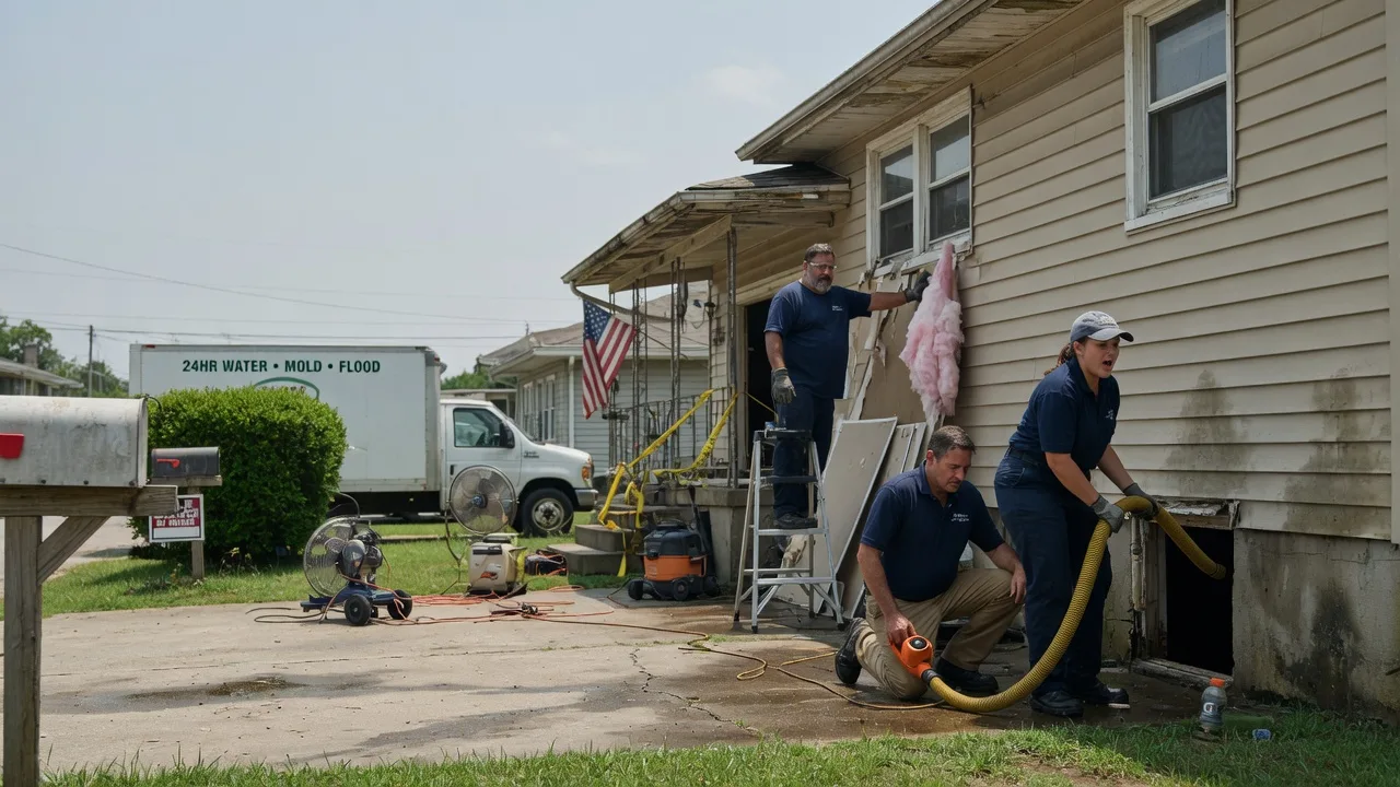 Water Damage Repair in Bauxite, AR near me